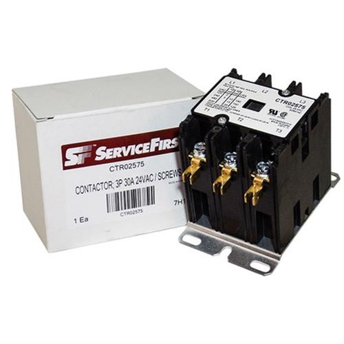 Dayton 2UTR2 Open Contactor 30 Full Load Amps-inductive 3 Poles 7585zgr3 for sale online 