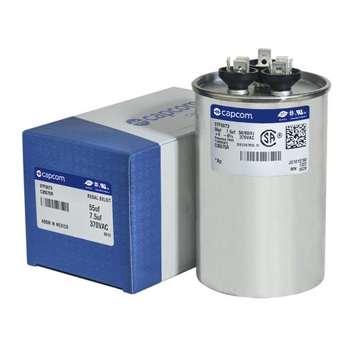 その他 MGC Air Conditioner Capacitor 35/5 50/5 MFD 440-Volt Round Dual