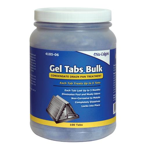 3 Ton Nu-Calgon BULK Gel Tabs Condensate Drain Pan Treatment # 4185-03 12 