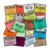 Refrigerant Labels